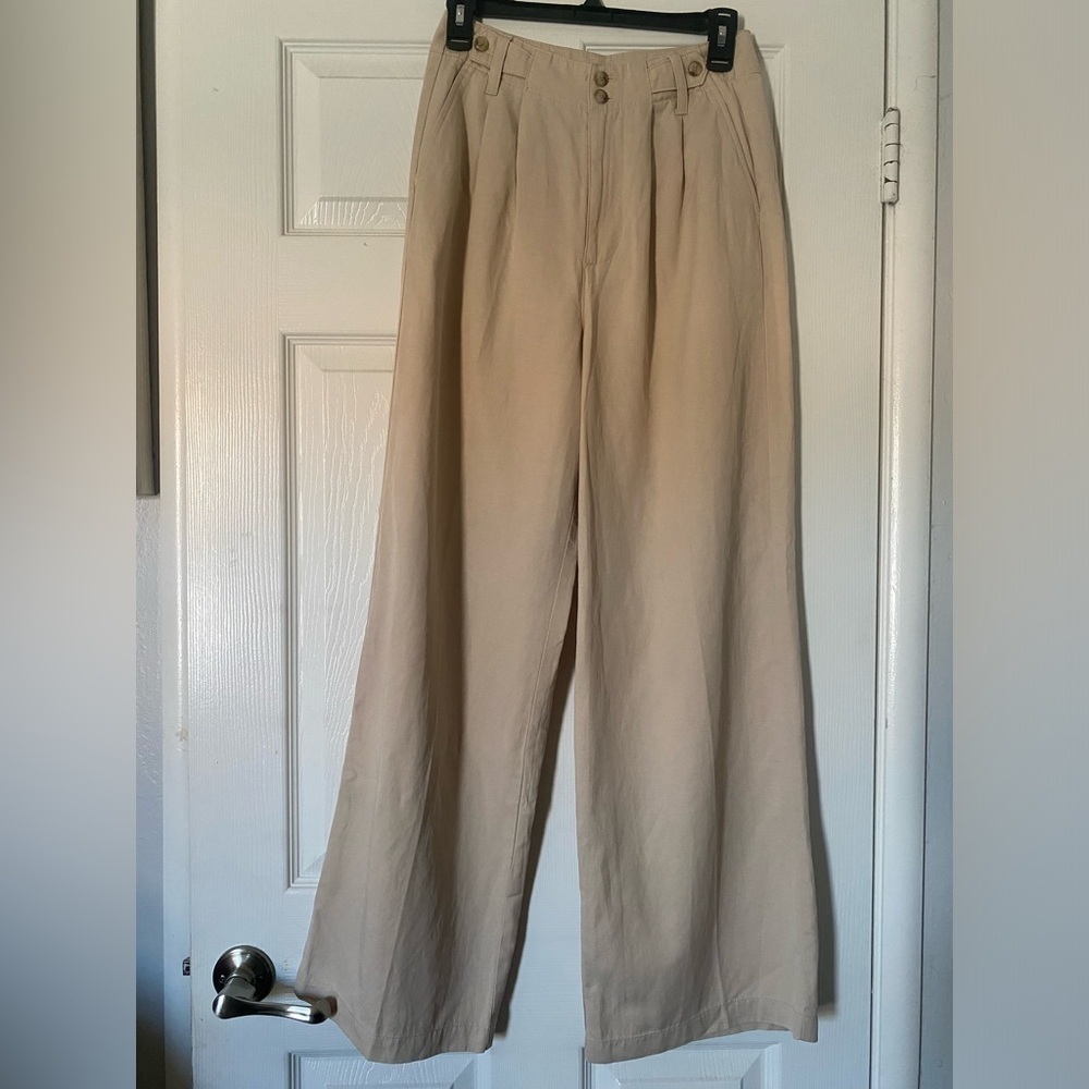 Madewell The Harlow Wide-Leg Pants Size 0‎